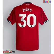 Camiseta Manchester United Benjamin Sesko #30 Primera Equipación 2025-26 manga corta